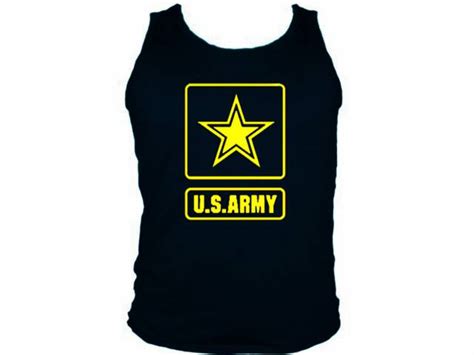 Us Army T Shirts Tank Tops My Cool T Shirt Us Army Emblem Muscle