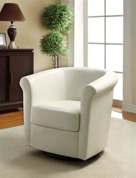 Plus, free shipping available at world market. Barrel Back Swivel Accent Chair - Modern - Armchairs And ...