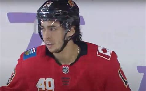 Johnny gaudreau (calgary flames) with a goal vs. Taylor Hall à Edmonton et Johnny Gaudreau à Toronto : les ...