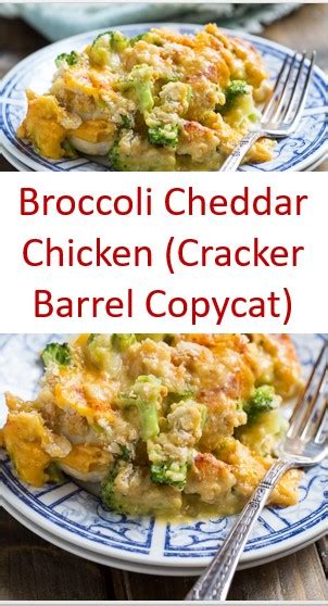 But you don't have to leave home to have a taste of the cracker barrel hashbrown casserole. Broccoli Cheddar Chicken (Cracker Barrel Copycat) - The ...