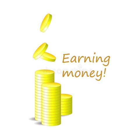 Earning Money Stock Illustration Illustration Of Earning 42357763