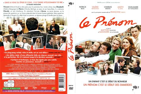 Jaquette Dvd De Le Prénom Cinéma Passion