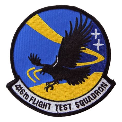 Air Force 416th Flight Test Squadron Patch Flying Tigers Surplus