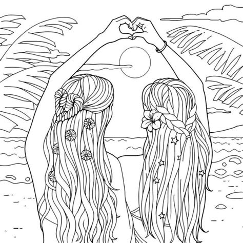 How to draw tupac easy drone fest / dargoart drawi. Anime Coloring Pages Bff - Coloring and Drawing