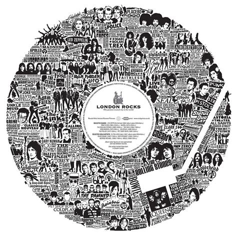 Looking for music events in london? london music typographic print by nickprints ...