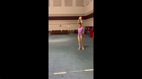Intermediate Gymnastics Level 2 Floor Routine Youtube