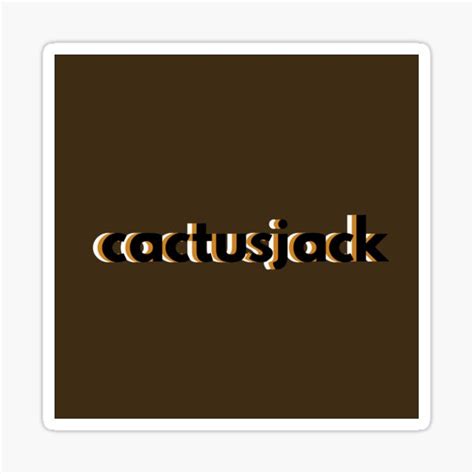 Sick Cactusjack Logo Sticker For Sale By Michal333 Redbubble