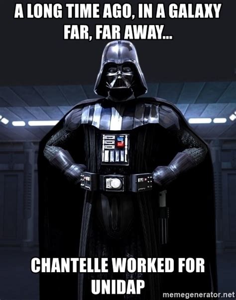 A Long Time Ago In A Galaxy Far Far Away Chantelle Worked For