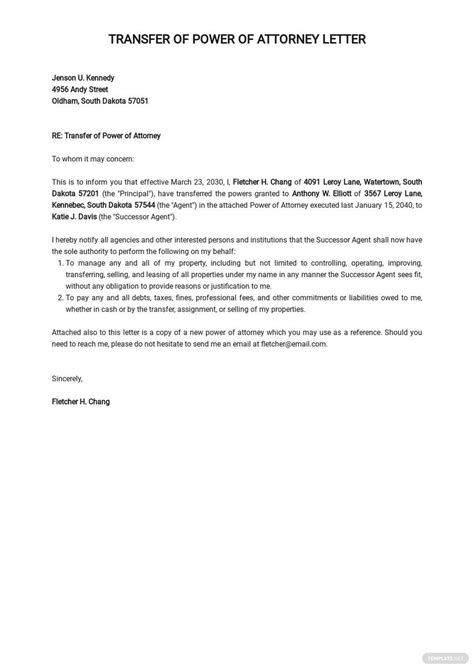 Attorney Letter Templates Documents Design Free Download