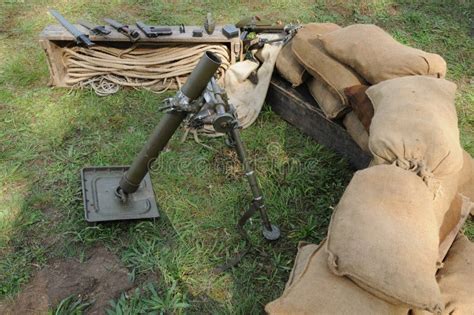 Mortar Of The Second World War Stock Photo Image Of Army Weapon