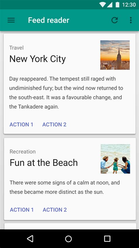 Ab&t delinquent invoice & activity list search. Cards - Components - Material Design