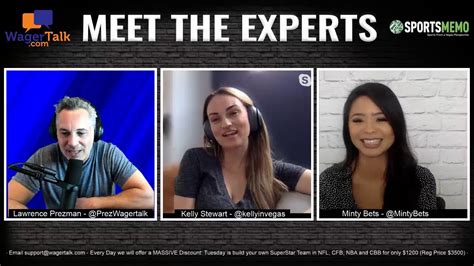 Meet The Experts Kelly Stewart And Minty Bets Wagertalk Youtube