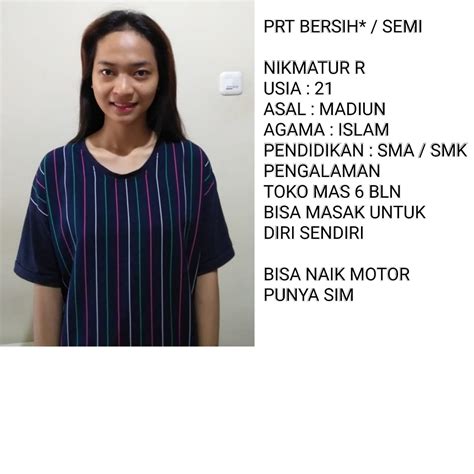 Kami juga menyalurkan pekerja untuk luar kota selama ada stok pekerjanya. PRT dan Suster Sudah Rapid Tes, Lebih Aman | Yayasan ...