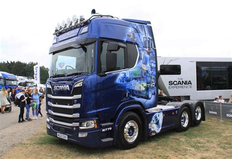 Wu22dxv Rj And Kd Mclean Scania R770 Truckfest South West Flickr