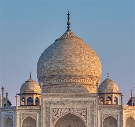The Famous Taj Mahal Dome India Editorial Photo Image Of Indian