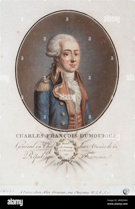 Portrait Of Charles Francois Dumouriez Pierre Michel Alix 1762 1817