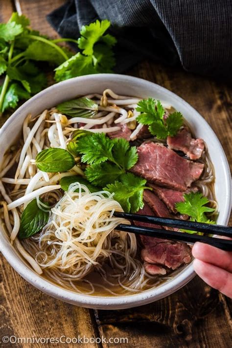 Easy Vietnamese Pho Noodle Soup Omnivores Cookbook