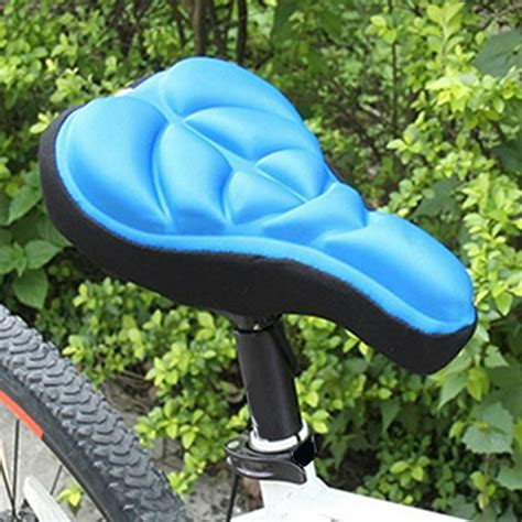 Windfall Exercise Bike Seat Cushion Cover Padded Gel Bike Seat Covers Bicycle Saddle Pad