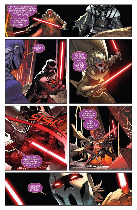 Darth Vader Vs Lord Momin Comicnewbies