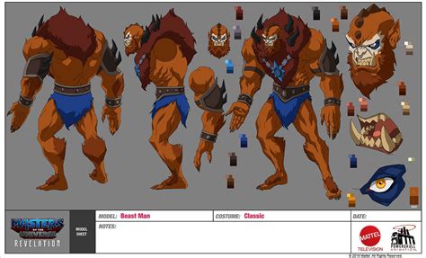 Beast Man Character Sheet Motu Revelation By Michaelxgamingph On Deviantart