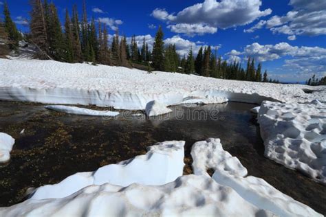 Melting Snow In The Mountains Royalty Free Stock Image Image 21498356