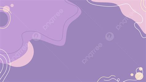 Aesthetic Purple Shapes With Blots Background Pink Feminine Lines