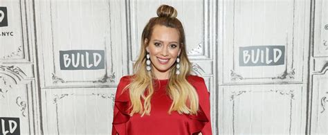 hilary duff admitted she drank her placenta in smoothie form and said