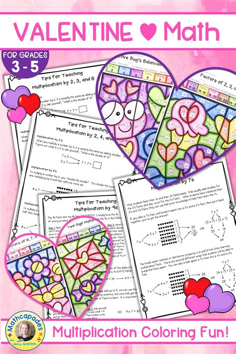 Fun Valentines Themed Multiplication Practice For 3rd And 4th Grade