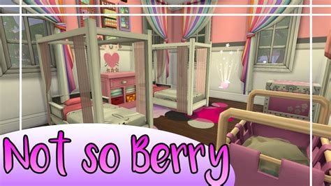Not So Berry Rose Nursery The Sims 4 Youtube