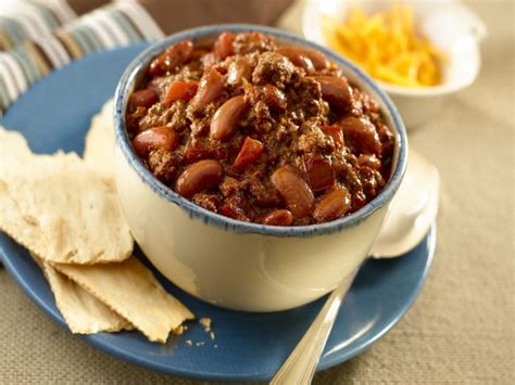 I went with pinto beans, black beans and kidney beans. Wholesome Bean Chili Recipe | Food Network