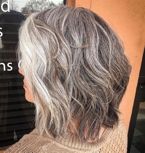 Gorgeous Hairstyles For Gray Hair To Try In Long Gray Hair Gorgeous Gray Hair Short