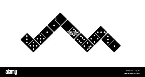Domino Tiles Classic Dominoes Dominos Pictogram Playing Parts Of