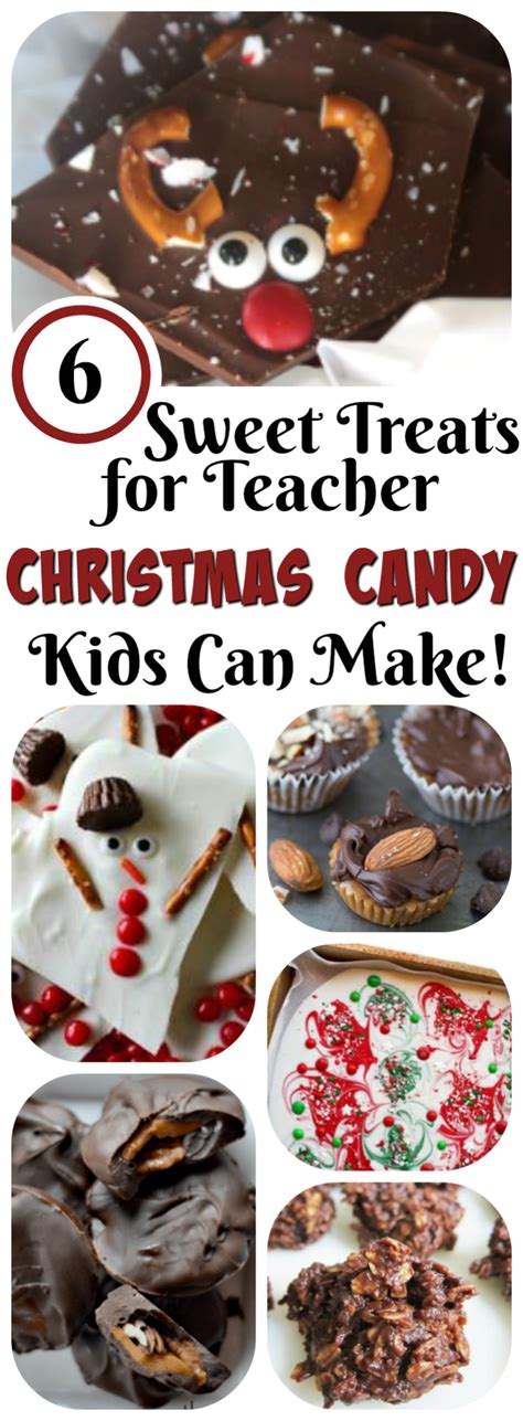 For kids (and adults) who love sprinkles. Sweet Treats for Teacher: Christmas Candy Kids Can Make ...
