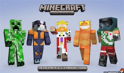 In Arrivo 40 Skins Per Personaggi Di Minecraft Su Xbox 360 Gamesource