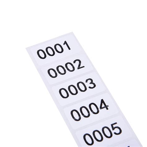 Buy Inventory Labels Consecutive Number Labels Inventory Stickers