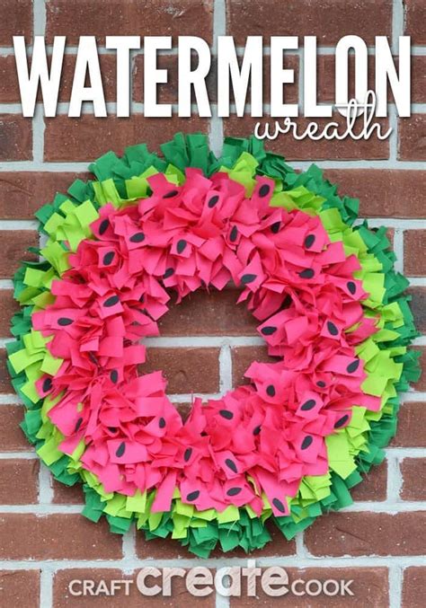 Top 20 Fun Watermelon Crafts Perfect For Summer Crafty Blog Stalker