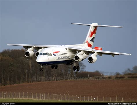 G Bzav British Airways British Aerospace Bae 146 300avro Rj100 At