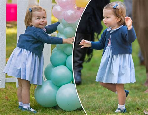 Palace Release Cute Official Photo For Princess Charlottes Birthday