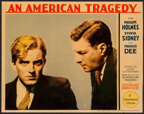 1931 An American Tragedy Josef Von Sternberg Tragedy American