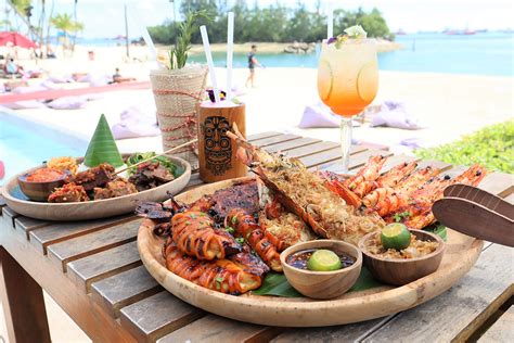 Rumours Beach Club Sentosa For Jimbaran Bali Bbq Seafood And Bali