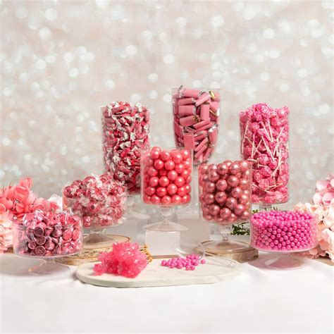 Buy 14 lbs. Pink Candy Buffet (Serves 24-36) Deluxe Candy Table