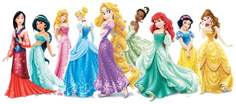 Download Disney Princesses Transparent Hq Png Image