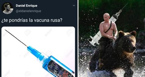 Las vacunas son productos médicos maravillosos, no artilugios políticos. Los memes tras anuncio de la primera vacuna de Rusia ...