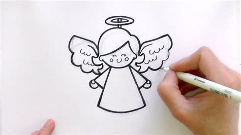 Angel Drawing For Kids