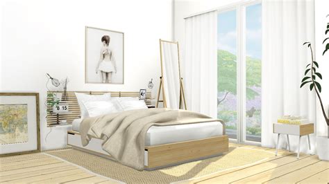My Sims 4 Blog: IKEA Mandal Bedroom Set by MXIMS