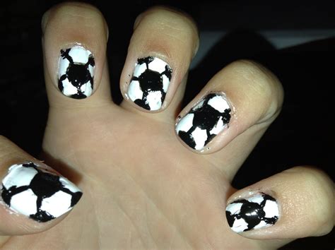Soccer Nail Art Soccernails Soccer Nails Nails Nail Art