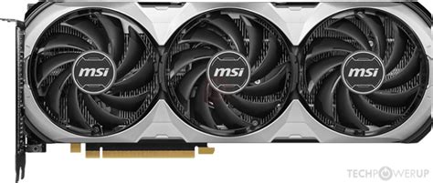 MSI RTX 4060 Ti VENTUS 3X OC Specs TechPowerUp GPU Database