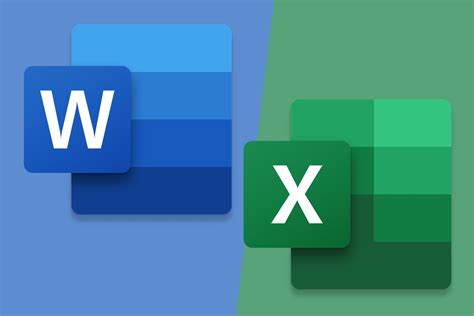 Word Excel New Icons