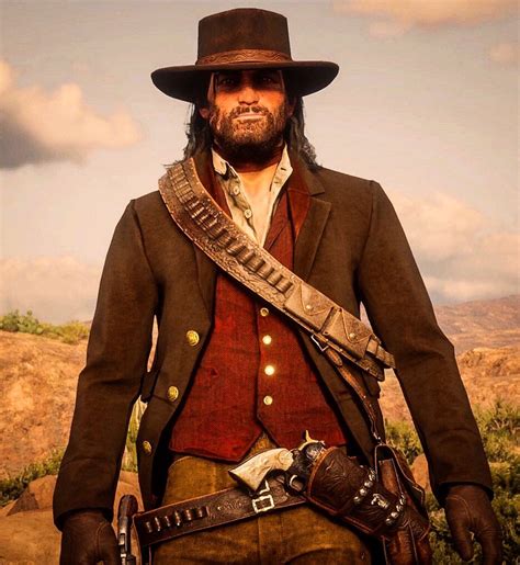 No one can say that john marston doesn't have style. John Marston💙 from my instagram @mrsarthurmorgan | Red ...