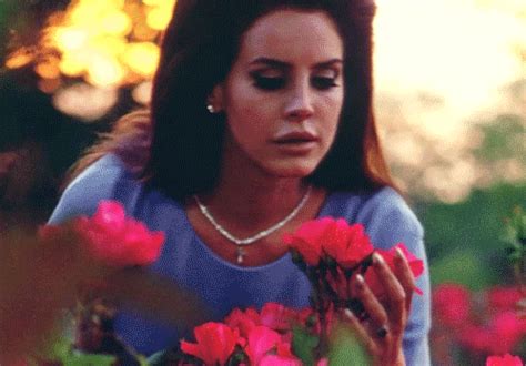 Lana Del Rey Flowers  Find And Share On Giphy